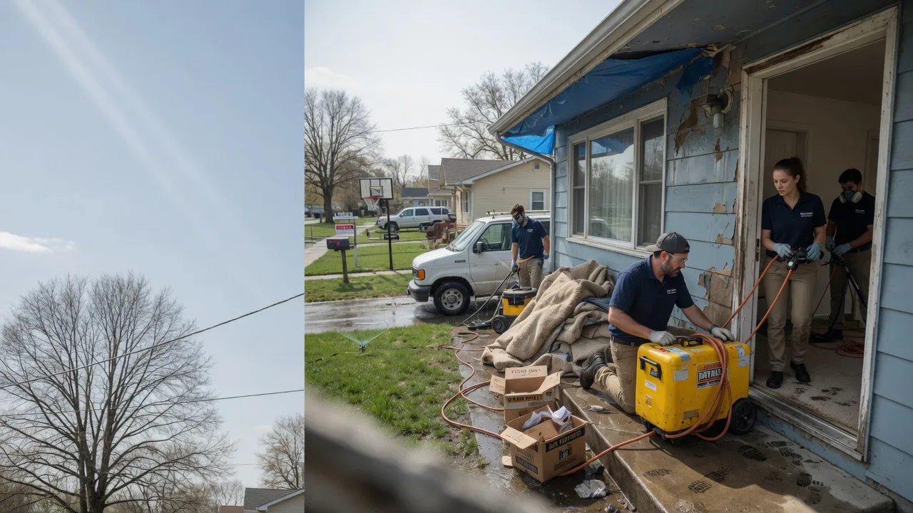Basement Flood Cleanup in Colton, OH near me